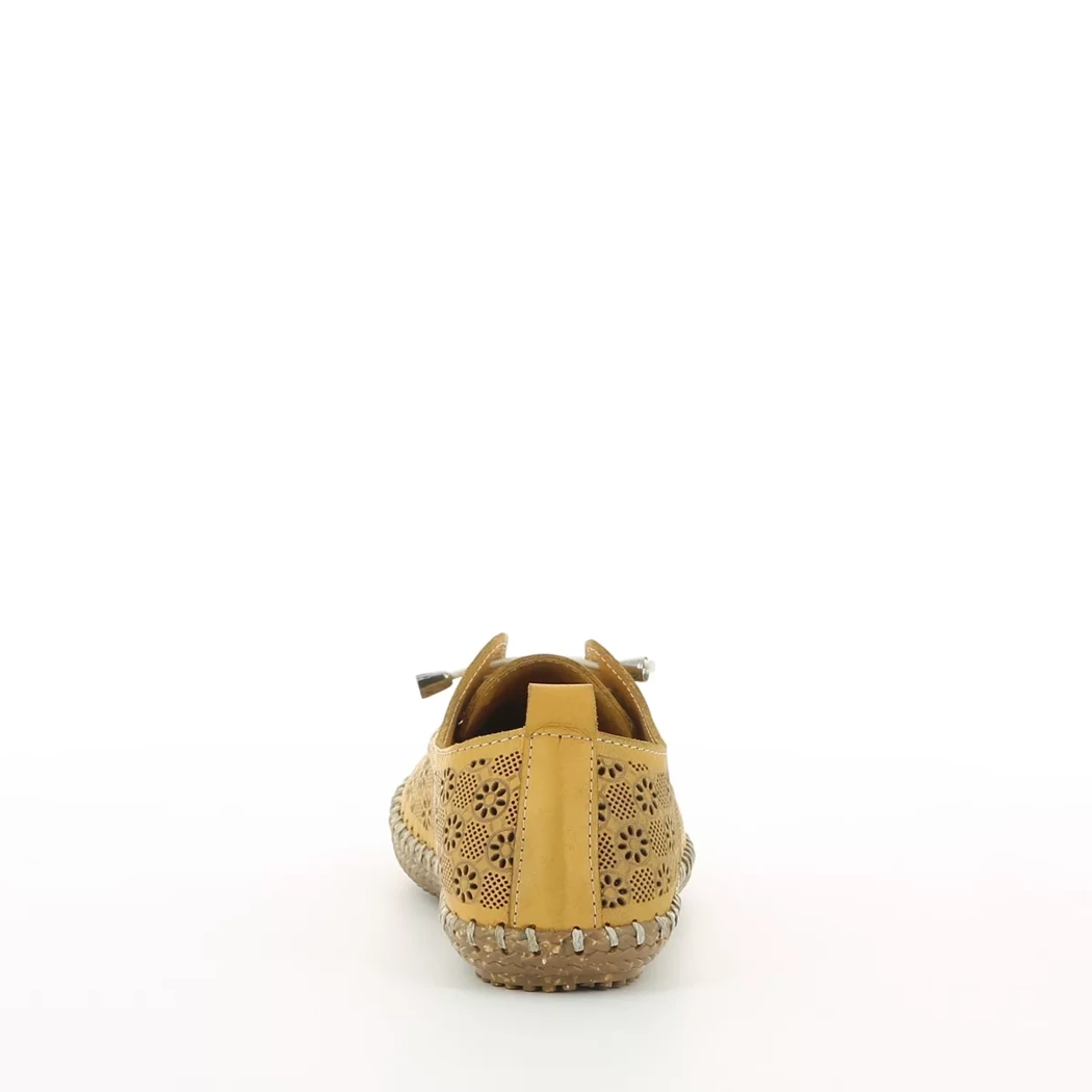 Image (3) de la chaussures Cosmos Comfort - Baskets Jaune en Cuir