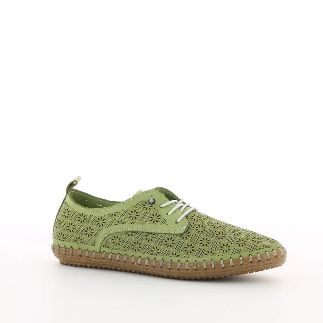 Image (1) de la chaussures Cosmos Comfort - Baskets Vert en Cuir