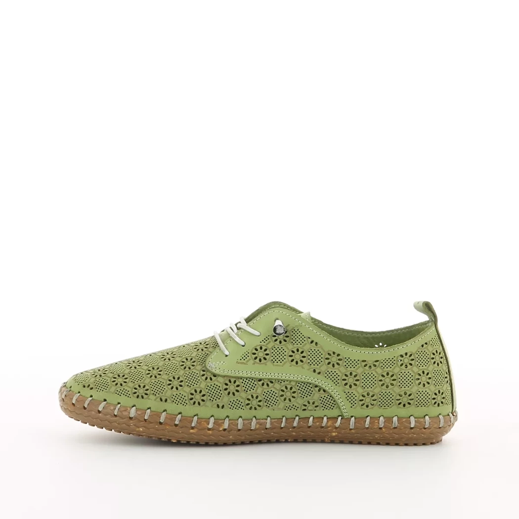Image (4) de la chaussures Cosmos Comfort - Baskets Vert en Cuir