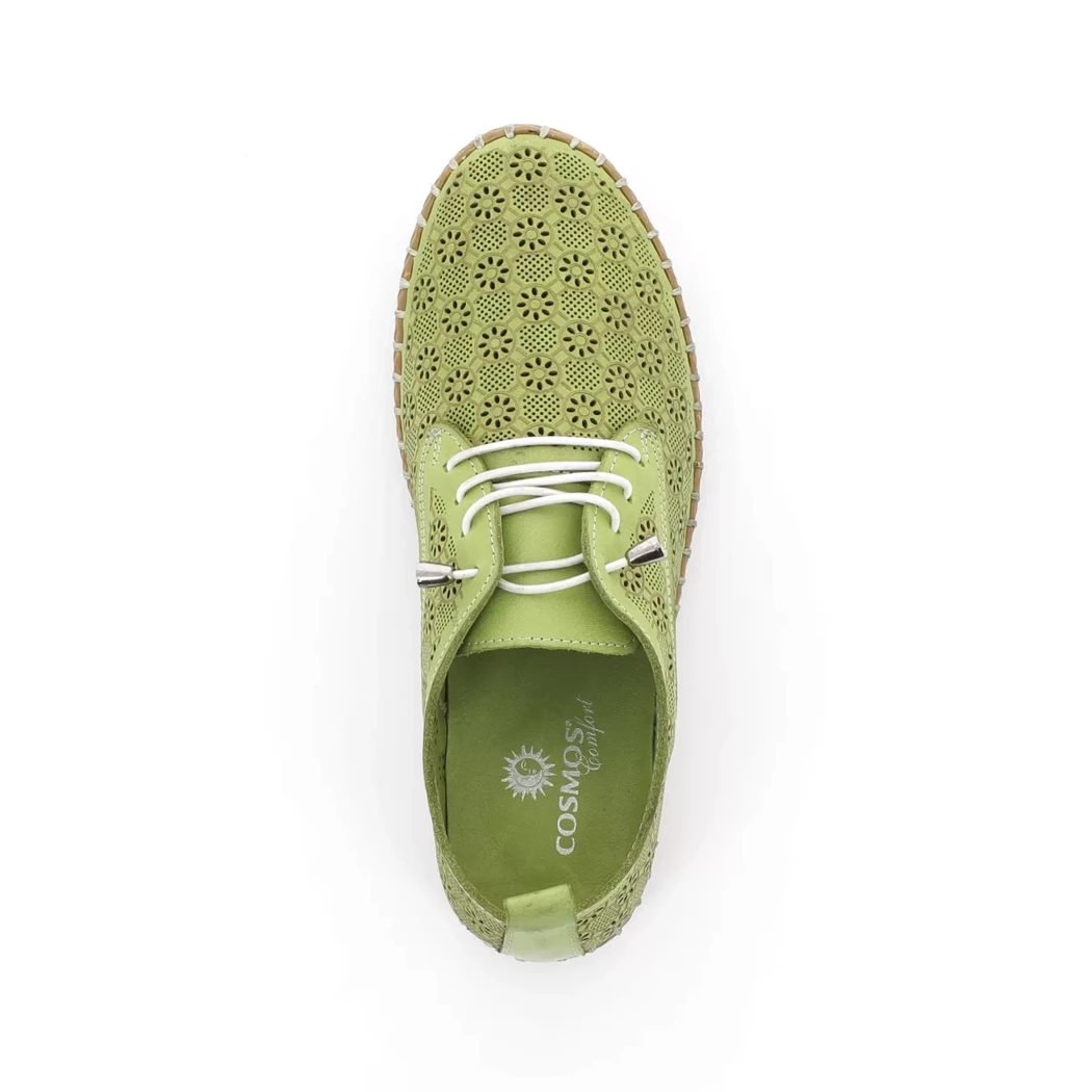 Image (6) de la chaussures Cosmos Comfort - Baskets Vert en Cuir