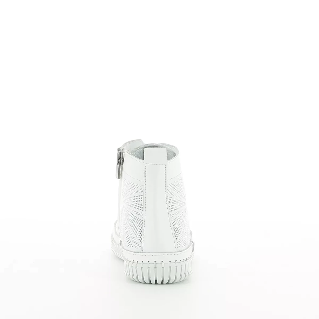 Image (3) de la chaussures Cosmos Comfort - Bottines Blanc en Cuir