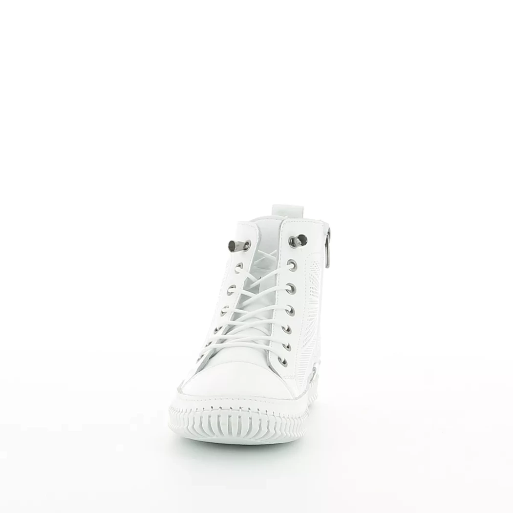 Image (5) de la chaussures Cosmos Comfort - Bottines Blanc en Cuir