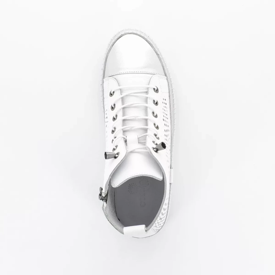 Image (6) de la chaussures Cosmos Comfort - Bottines Blanc en Cuir