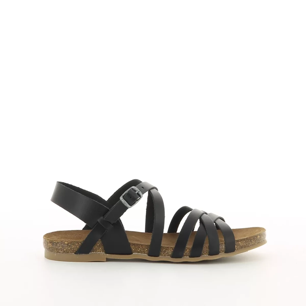 Image (2) de la chaussures Cosmos Comfort - Sandales et Nu-Pieds Noir en Cuir