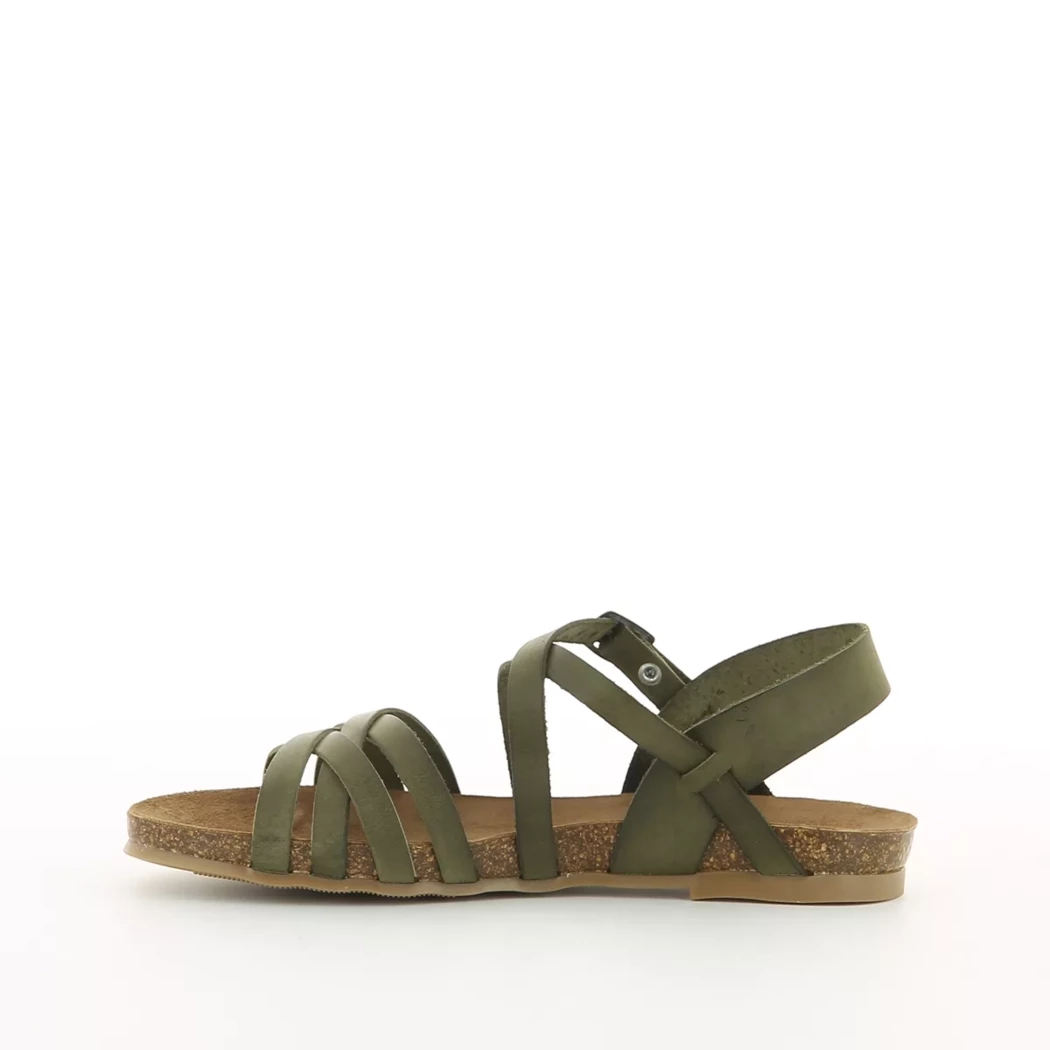 Image (4) de la chaussures Cosmos Comfort - Sandales et Nu-Pieds Vert en Cuir