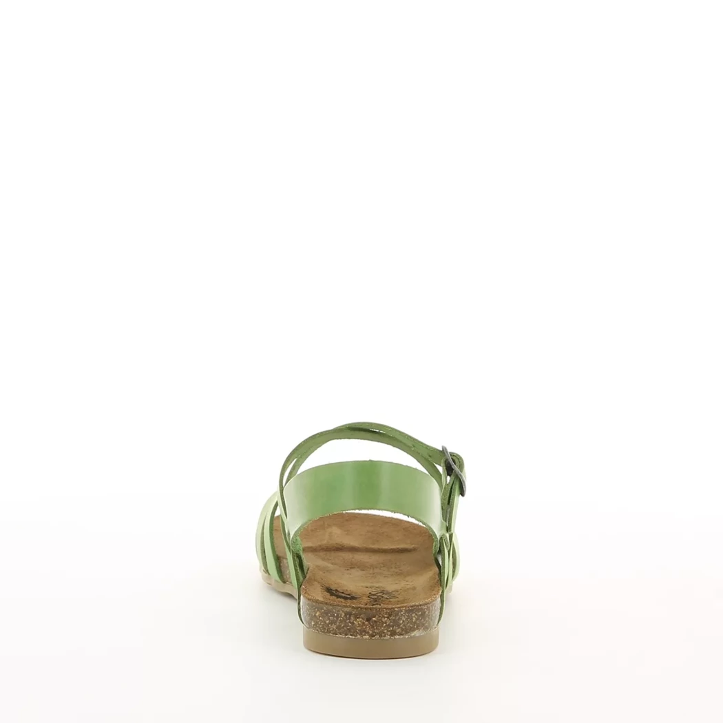 Image (3) de la chaussures Cosmos Comfort - Sandales et Nu-Pieds Vert en Cuir
