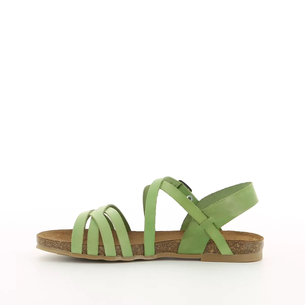 Image (4) de la chaussures Cosmos Comfort - Sandales et Nu-Pieds Vert en Cuir