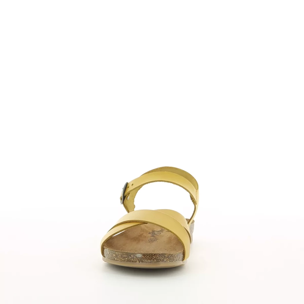 Image (5) de la chaussures Cosmos Comfort - Sandales et Nu-Pieds Jaune en Cuir