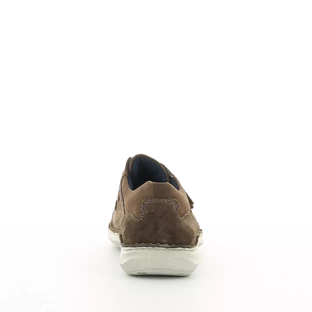 Image (3) de la chaussures Josef Seibel - Chaussures à velcro Marron en Cuir
