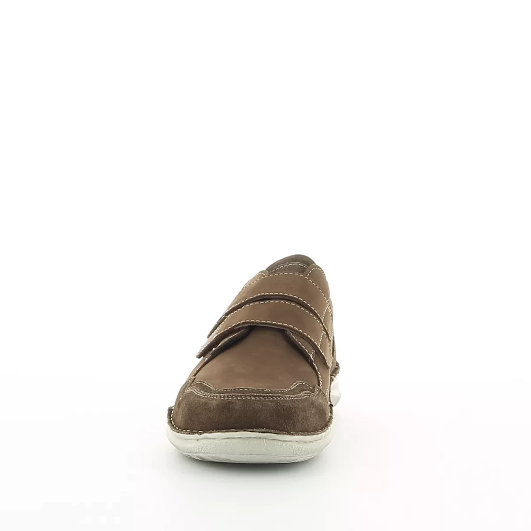Image (5) de la chaussures Josef Seibel - Chaussures à velcro Marron en Cuir