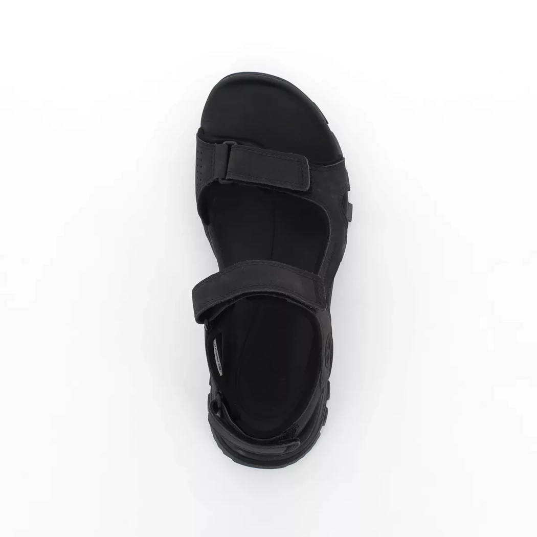 Image (6) de la chaussures Timberland - Sandales et Nu-Pieds Noir en Cuir nubuck