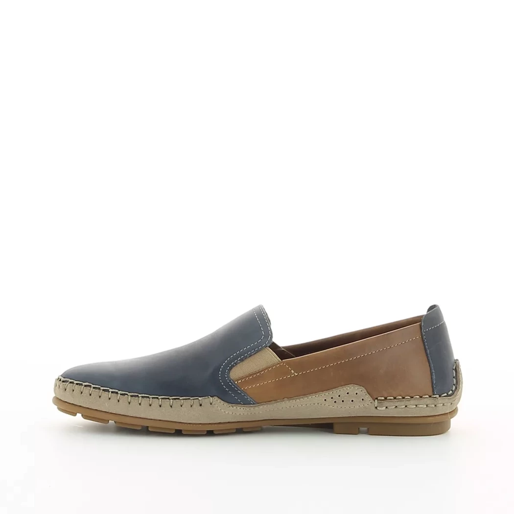 Image (4) de la chaussures Fluchos - Mocassins Bleu en Cuir