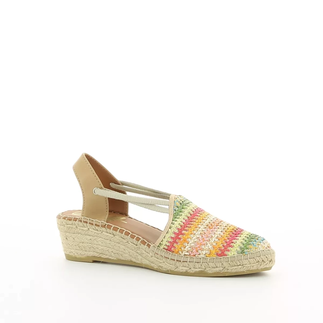 Image (1) de la chaussures Viguera - Escarpins Multicolore en Textile