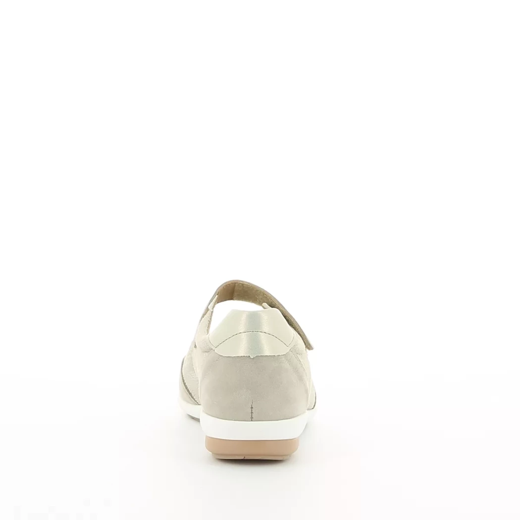 Image (3) de la chaussures Aco Shoes - Ballerines Taupe en Multi-Matières