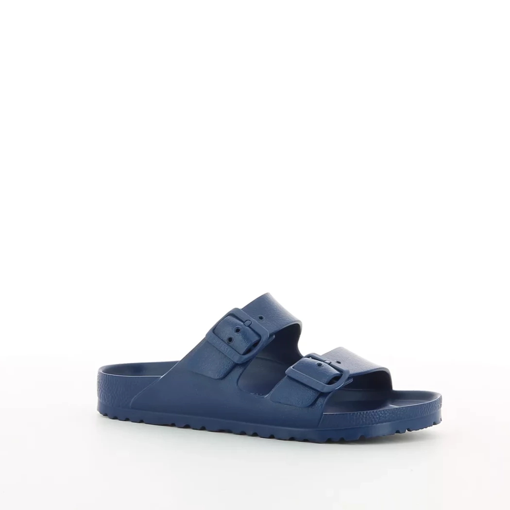 Image (1) de la chaussures Birkenstock - Mules et Sabots Bleu en Caoutchouc