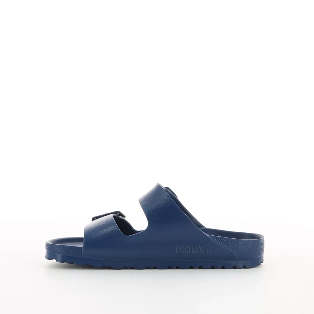 Image (4) de la chaussures Birkenstock - Mules et Sabots Bleu en Caoutchouc