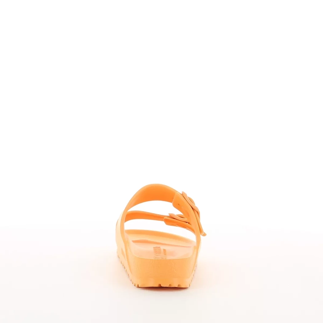 Image (3) de la chaussures Birkenstock - Mules et Sabots Orange en Caoutchouc