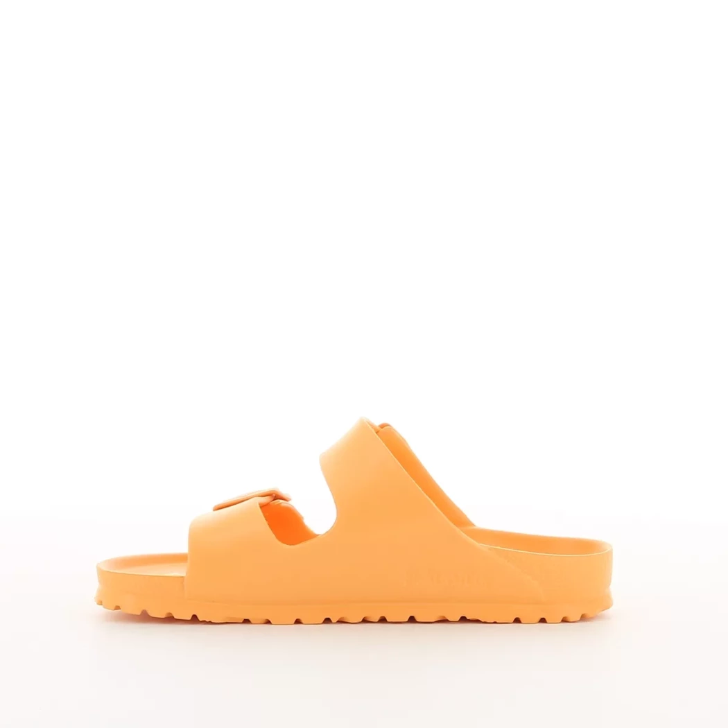 Image (4) de la chaussures Birkenstock - Mules et Sabots Orange en Caoutchouc