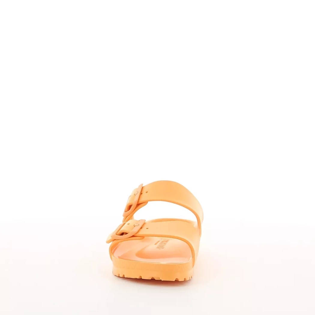 Image (5) de la chaussures Birkenstock - Mules et Sabots Orange en Caoutchouc