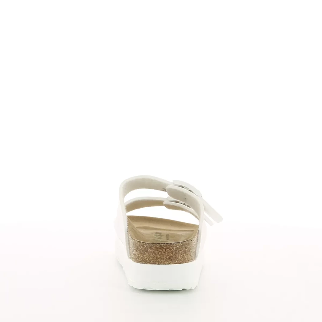 Image (3) de la chaussures Birkenstock - Mules et Sabots Blanc en Cuir synthétique