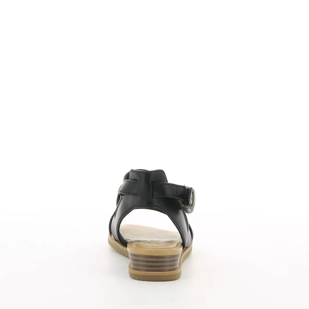 Image (3) de la chaussures Blowfish - Sandales et Nu-Pieds Noir en Cuir synthétique