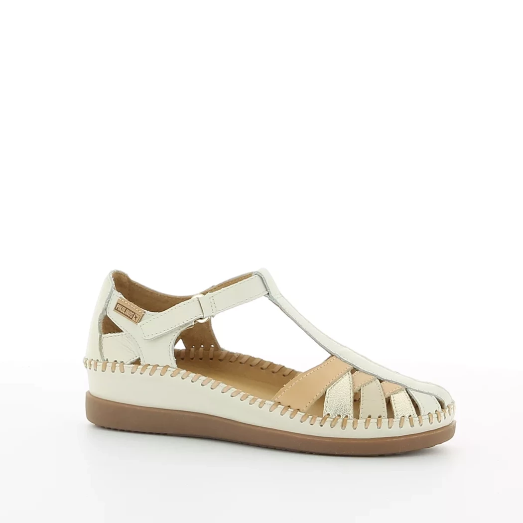 Image (1) de la chaussures Pikolinos - Escarpins Blanc en Cuir