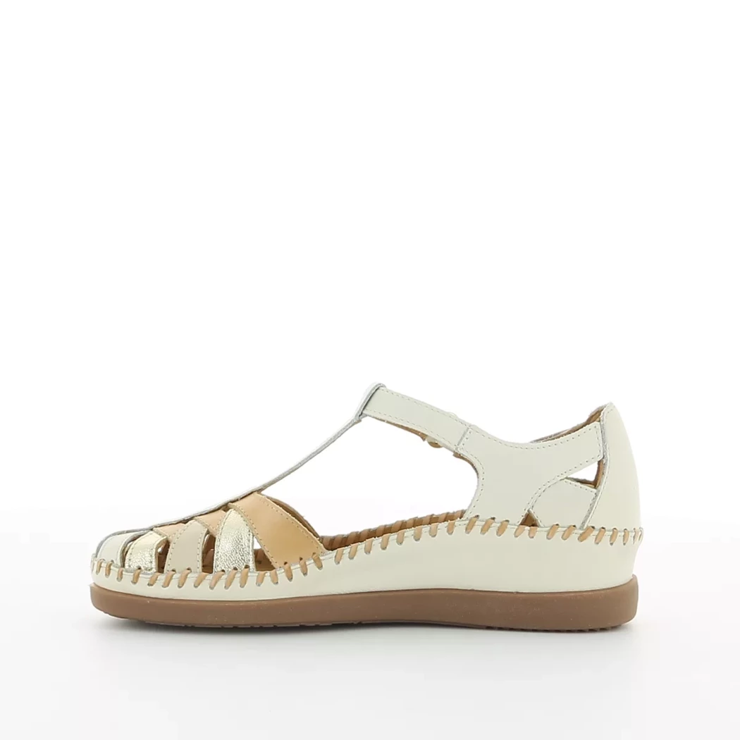 Image (4) de la chaussures Pikolinos - Escarpins Blanc en Cuir