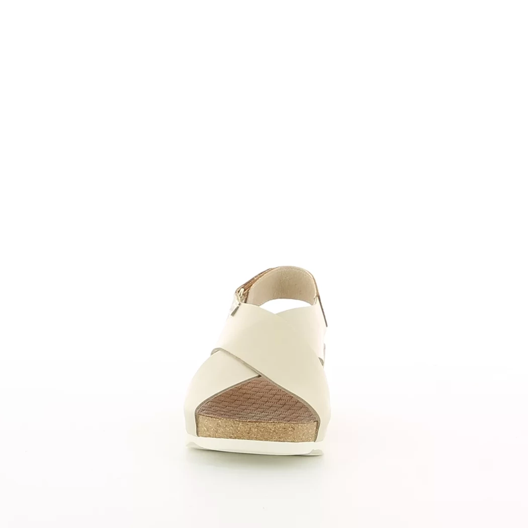 Image (5) de la chaussures Pikolinos - Sandales et Nu-Pieds Beige en Cuir
