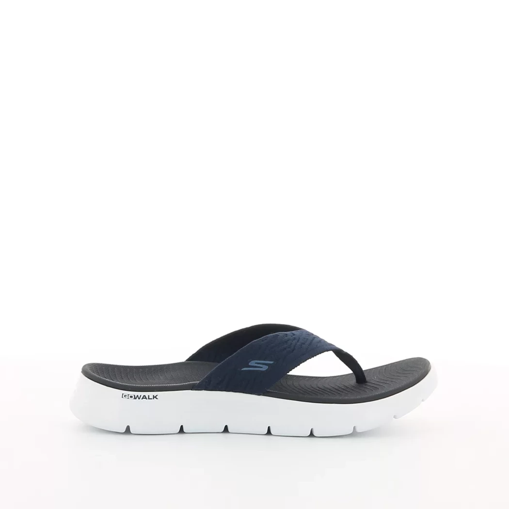 Image (2) de la chaussures Skechers - Mules et Sabots Bleu en Nylon