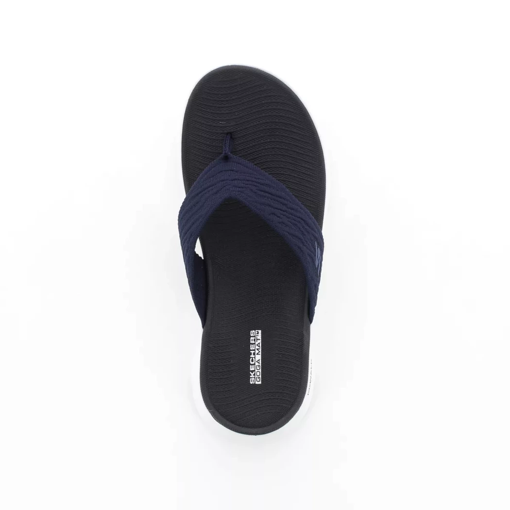 Image (6) de la chaussures Skechers - Mules et Sabots Bleu en Nylon