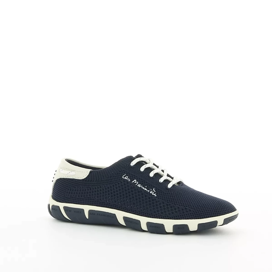Image (1) de la chaussures Tbs - Chaussures à lacets Bleu en Textile