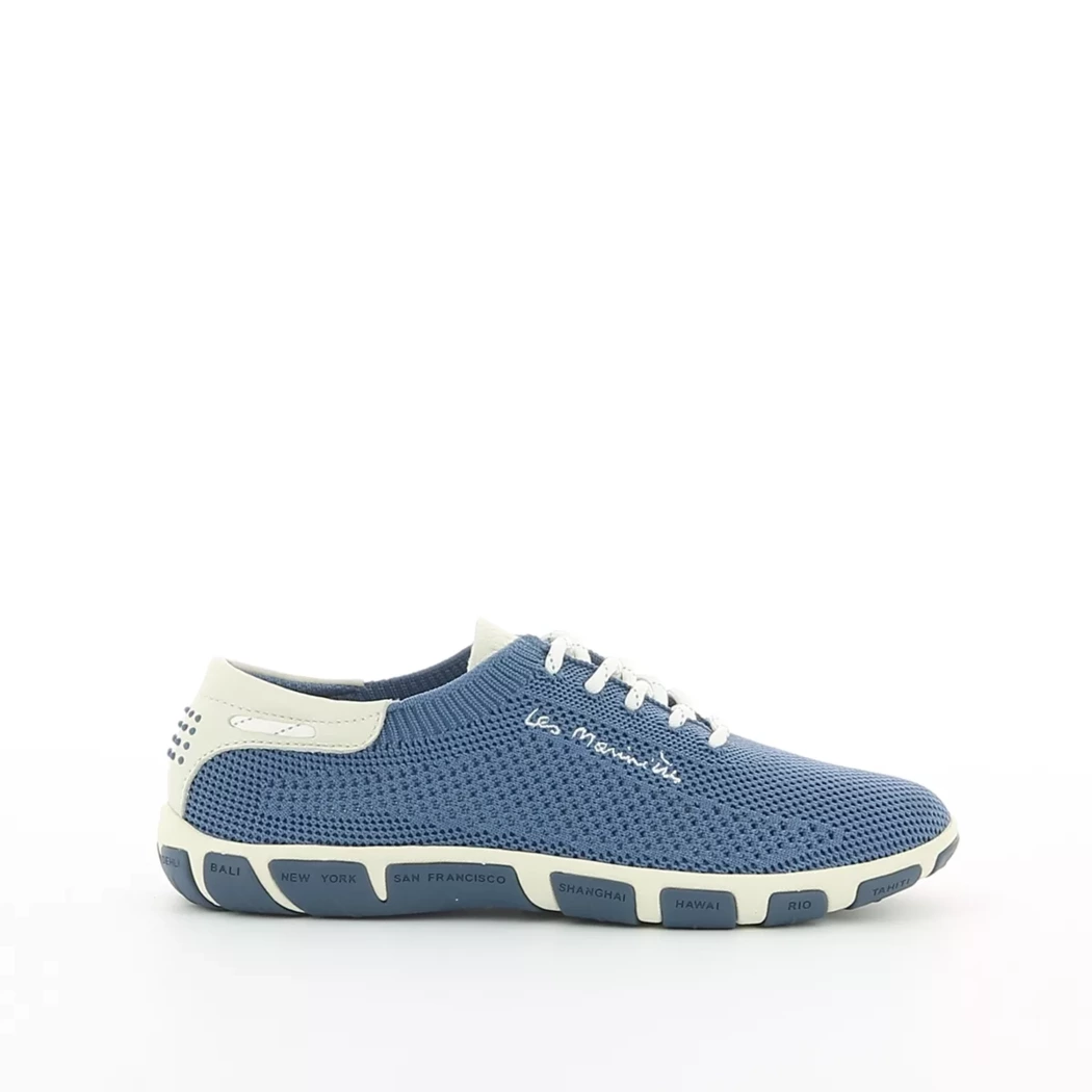 Image (2) de la chaussures Tbs - Chaussures à lacets Bleu en Textile