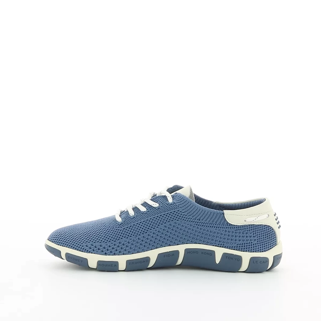 Image (4) de la chaussures Tbs - Chaussures à lacets Bleu en Textile