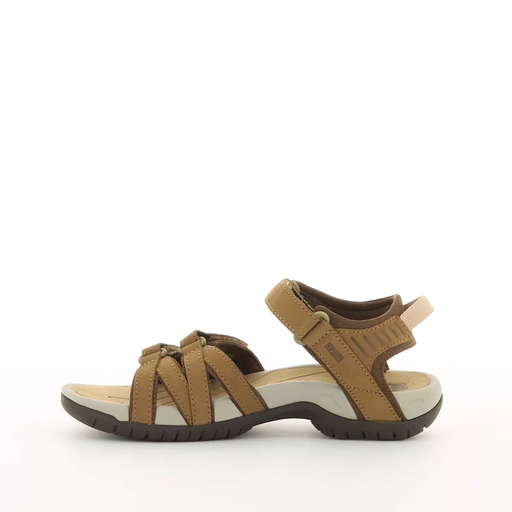 Image (4) de la chaussures Teva - Sandales et Nu-Pieds Marron en Cuir nubuck