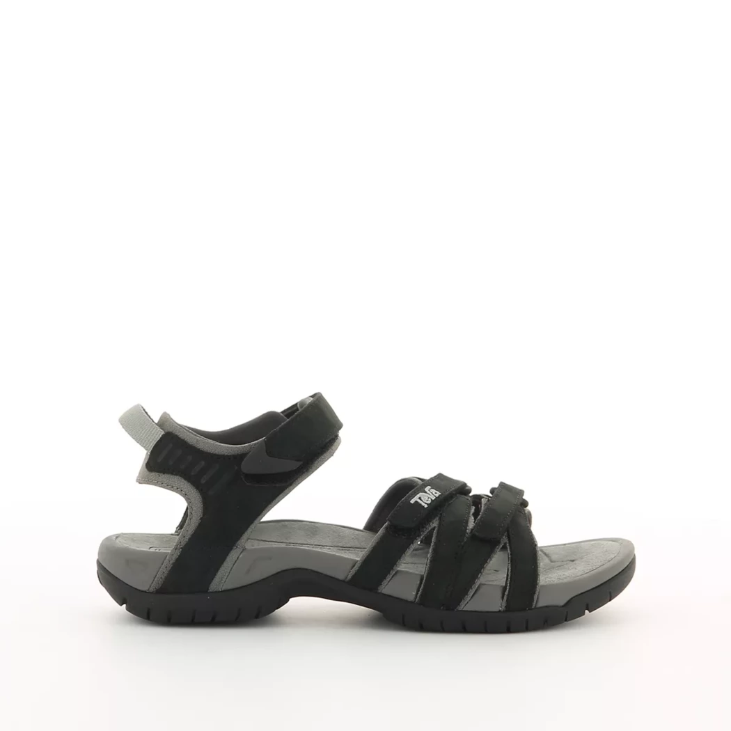 Image (2) de la chaussures Teva - Sandales et Nu-Pieds Noir en Cuir nubuck