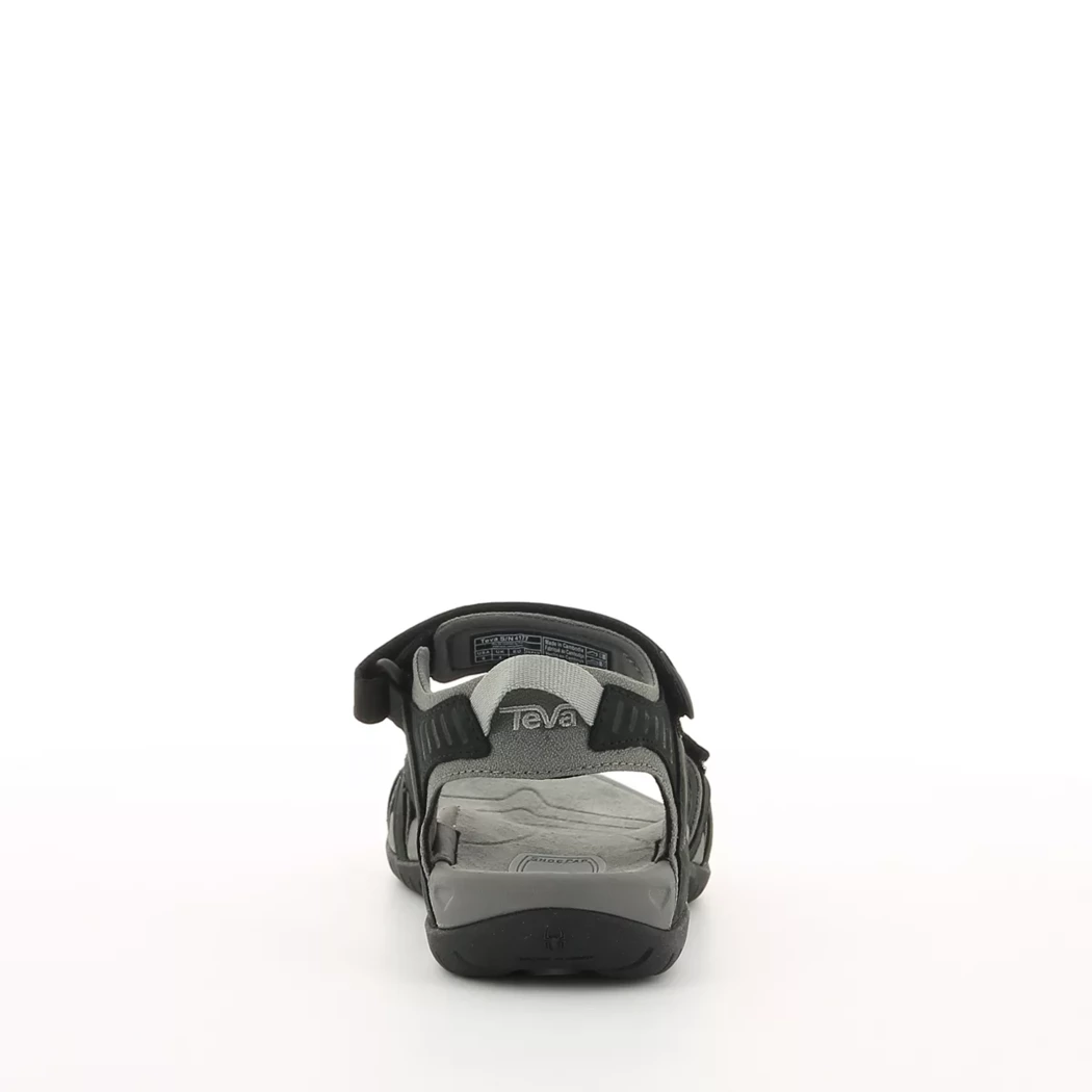 Image (3) de la chaussures Teva - Sandales et Nu-Pieds Noir en Cuir nubuck