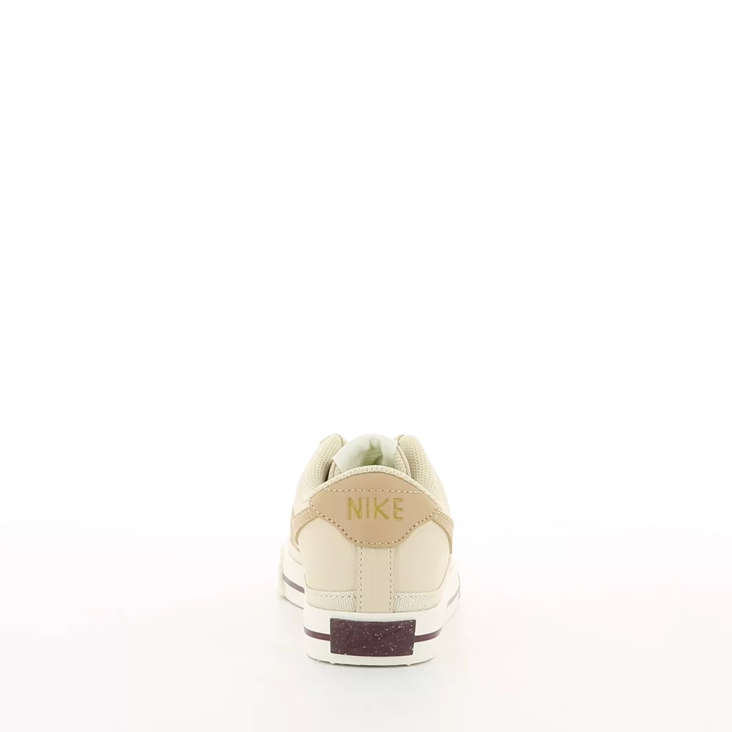 Image (3) de la chaussures Nike - Baskets Beige en Cuir synthétique