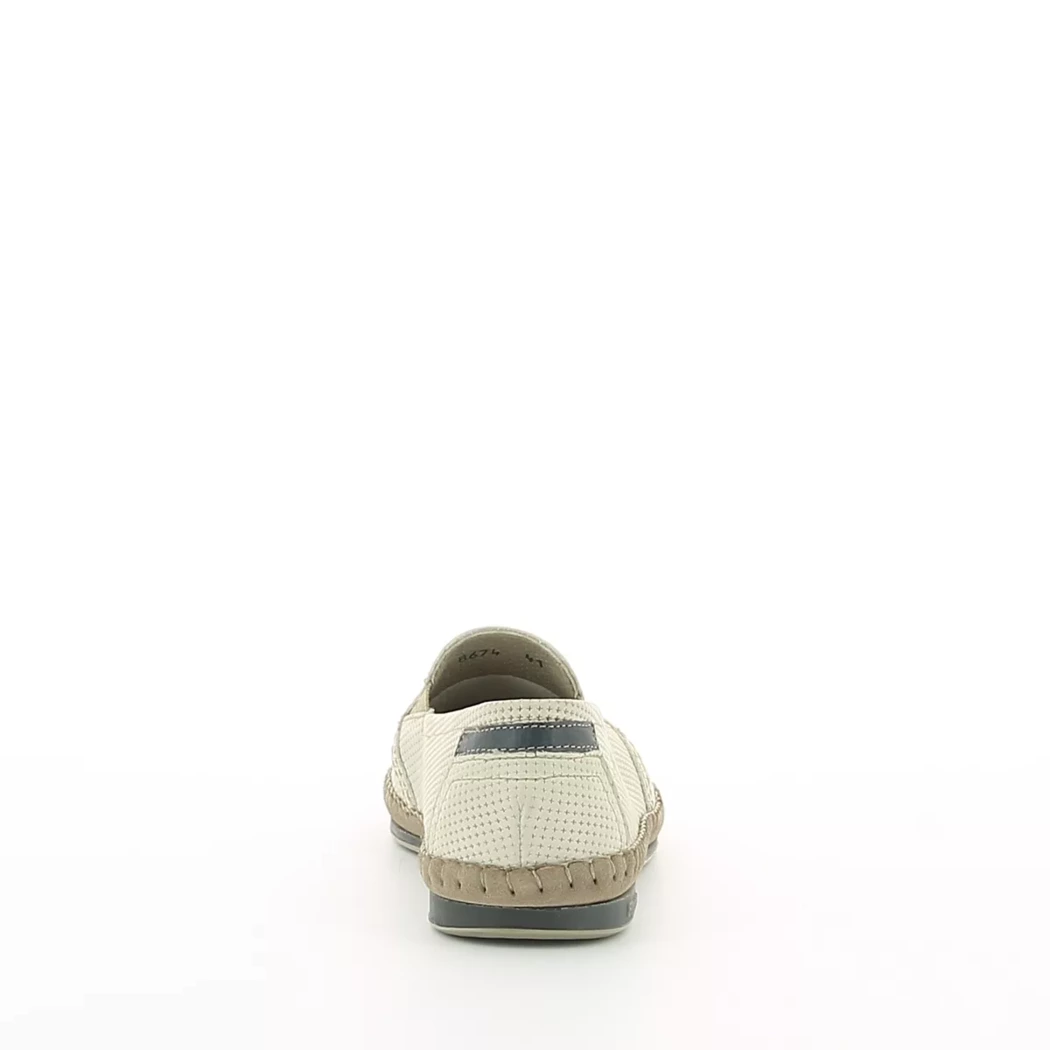 Image (3) de la chaussures Fluchos - Mocassins Blanc en Cuir