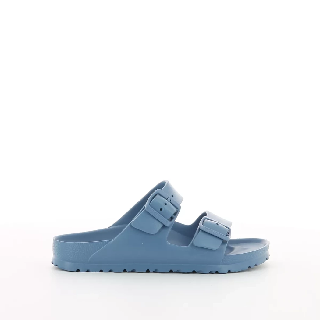 Image (2) de la chaussures Birkenstock - Mules et Sabots Bleu en Caoutchouc