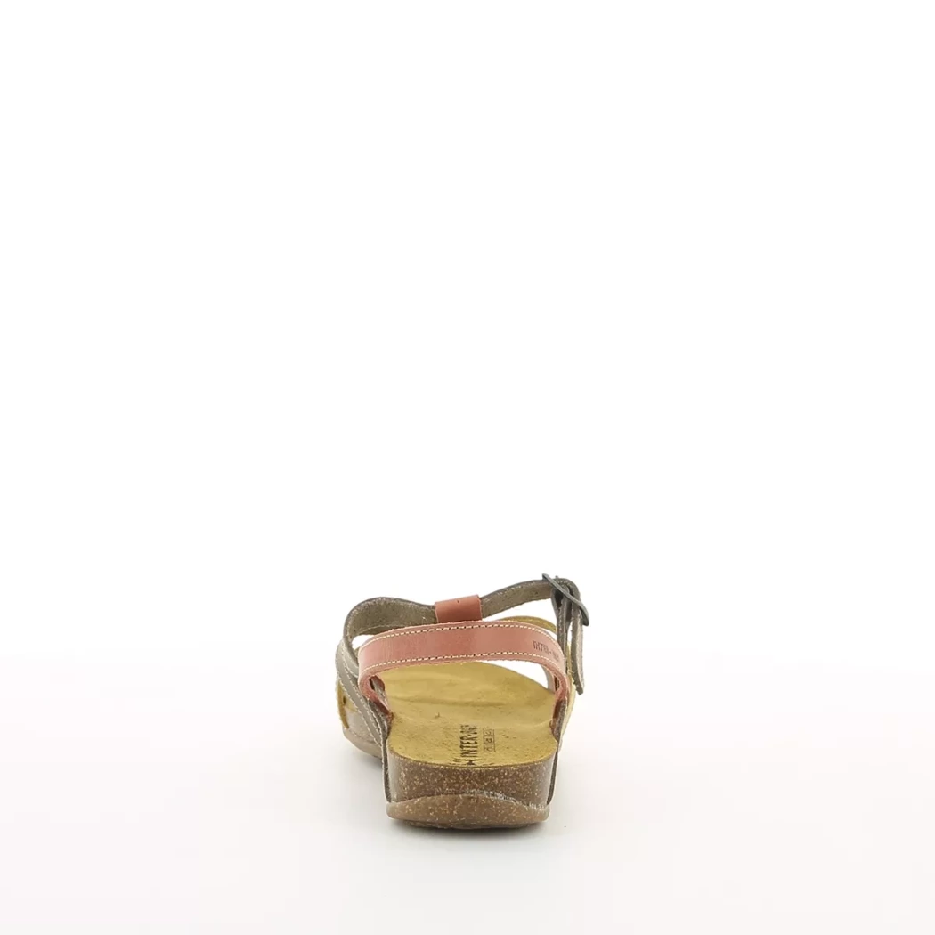 Image (3) de la chaussures Inter Bios - Sandales et Nu-Pieds Multicolore en Cuir
