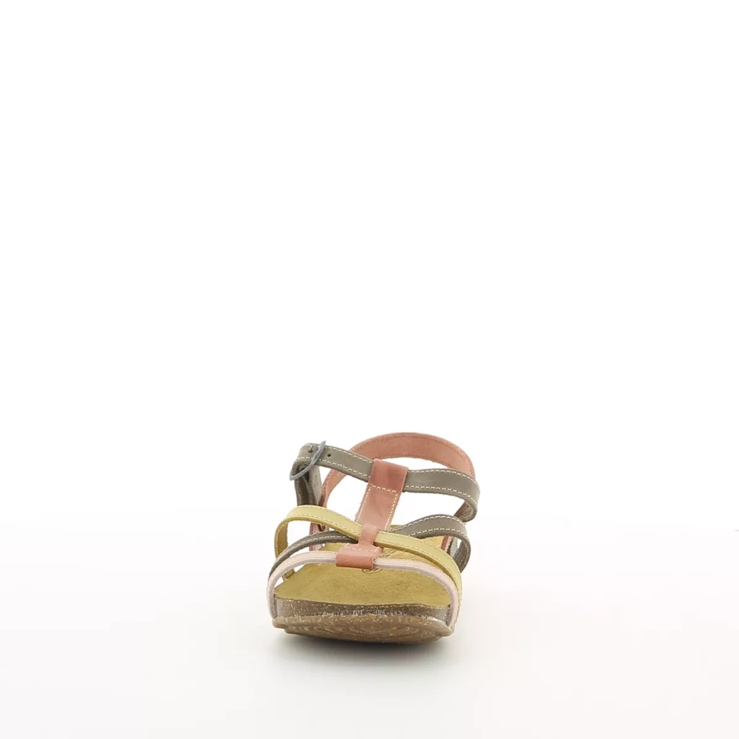 Image (5) de la chaussures Inter Bios - Sandales et Nu-Pieds Multicolore en Cuir
