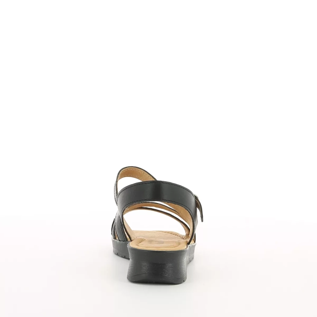 Image (3) de la chaussures Diabolo Studio - Sandales et Nu-Pieds Noir en Cuir