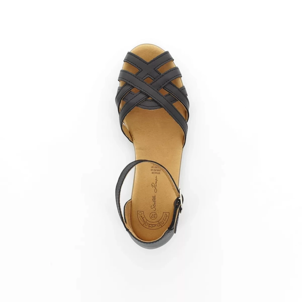 Image (6) de la chaussures Stella Pampa - Escarpins Noir en Cuir