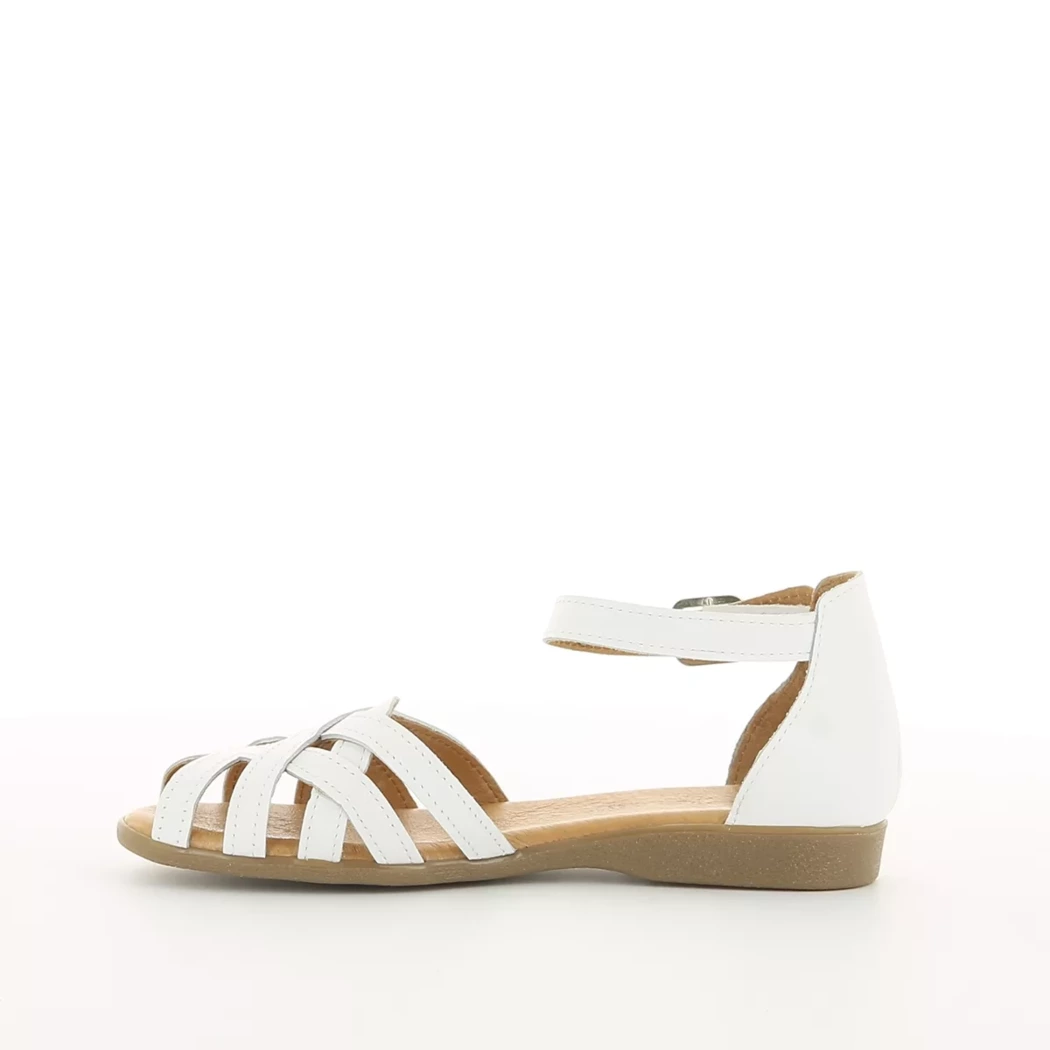 Image (4) de la chaussures Stella Pampa - Escarpins Blanc en Cuir