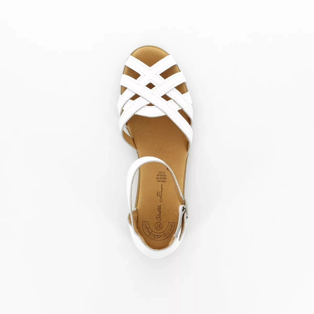 Image (6) de la chaussures Stella Pampa - Escarpins Blanc en Cuir