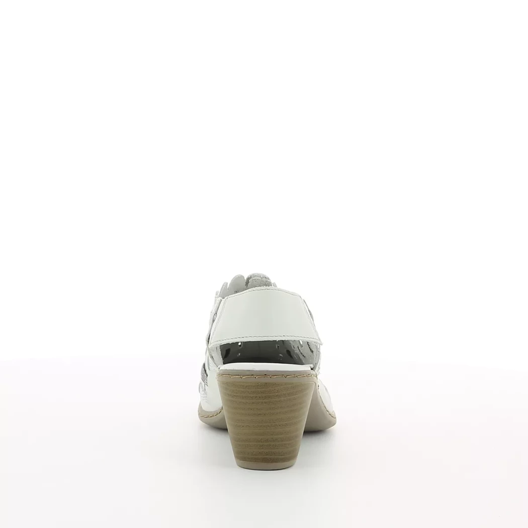 Image (3) de la chaussures Kiarflex - Escarpins Blanc en Cuir