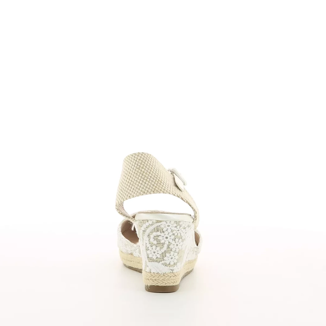 Image (3) de la chaussures Mandarina - Escarpins Taupe en Textile