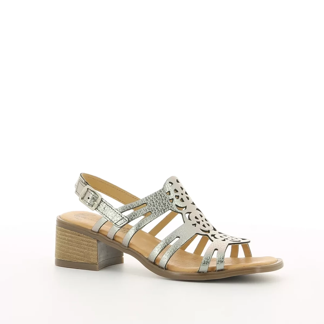 Image (1) de la chaussures Stella Pampa - Sandales et Nu-Pieds Or / Bronze / Platine en Cuir