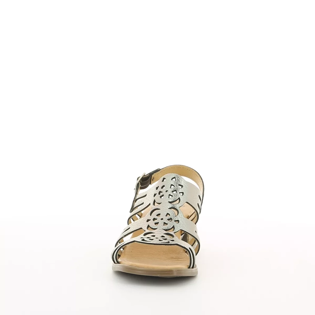 Image (5) de la chaussures Stella Pampa - Sandales et Nu-Pieds Or / Bronze / Platine en Cuir