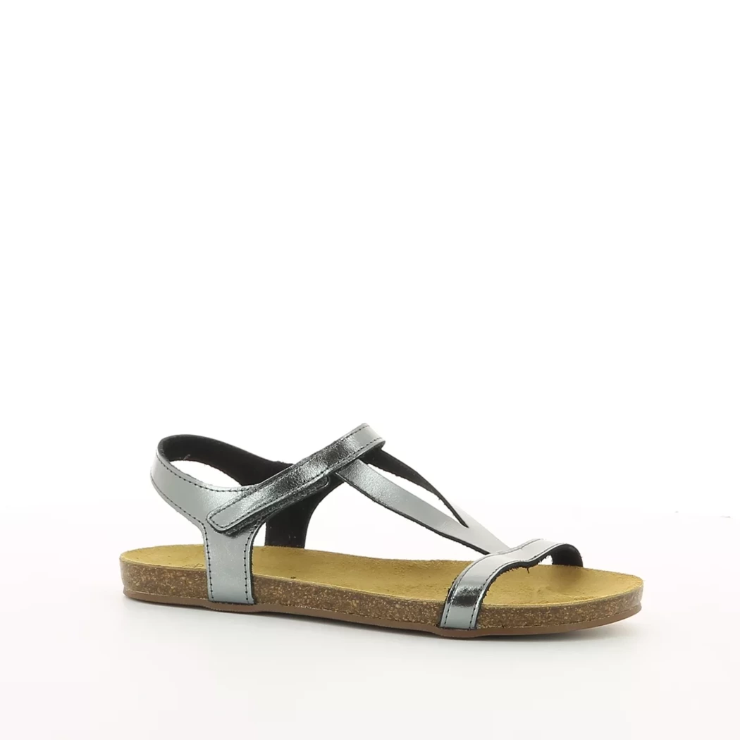 Image (1) de la chaussures Simplement B - Sandales et Nu-Pieds Or / Bronze / Platine en Cuir